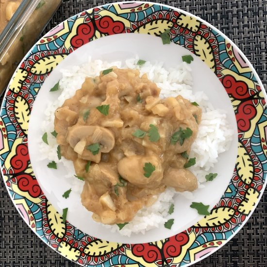 Mushroom Stroganoff