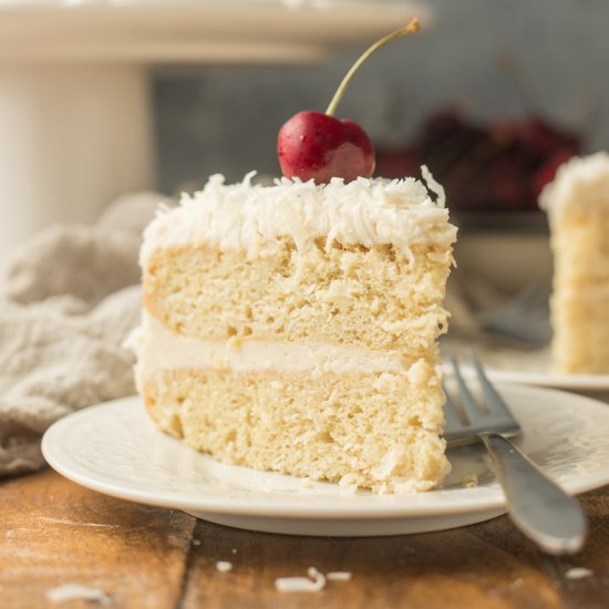 Vegan Coconut Cake