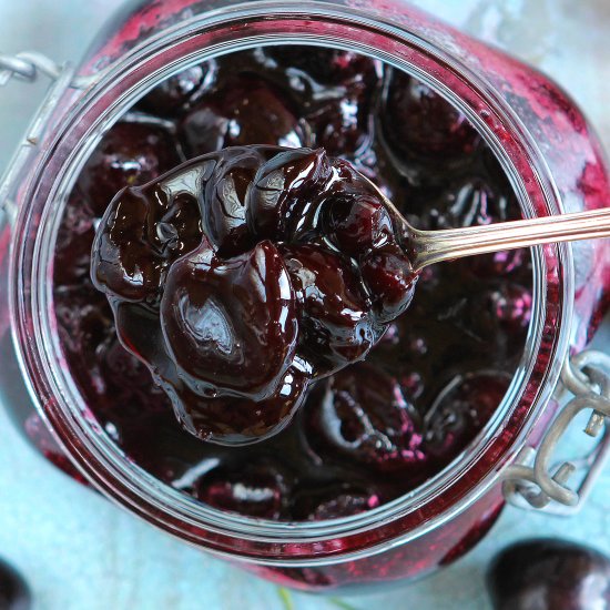 Homemade Glacé Cherries