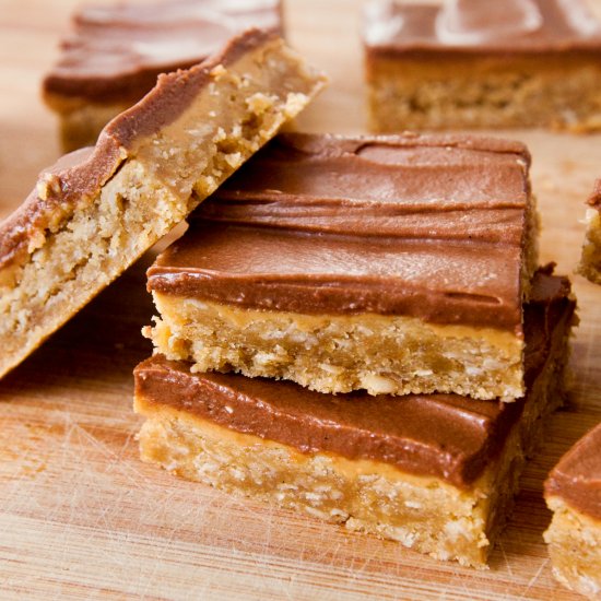 Lunch Lady Peanut Butter Bars