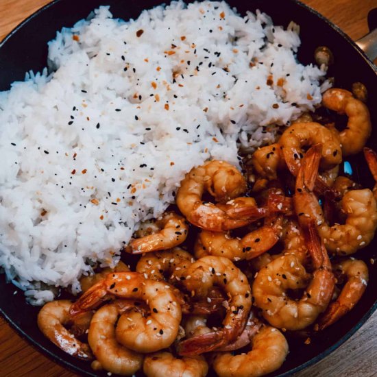 Honey Garlic Shrimp