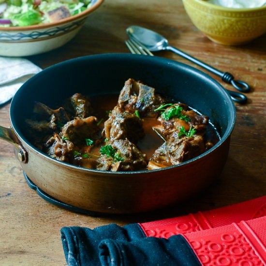 Braised Moroccan Lamb