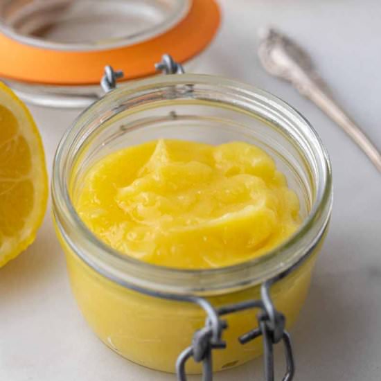 small batch lemon curd