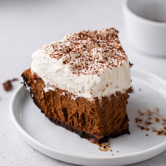 No bake chocolate pie