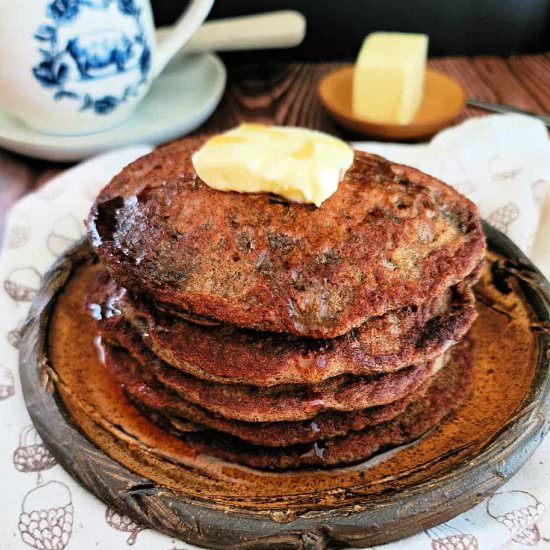 Old Fashioned Buckwheat Pancakes