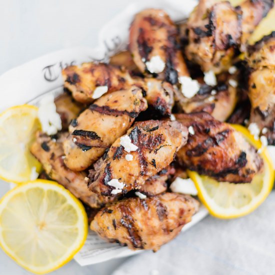 Greek Chicken Wings