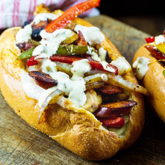 Cajun Chicken & Andouille Subs