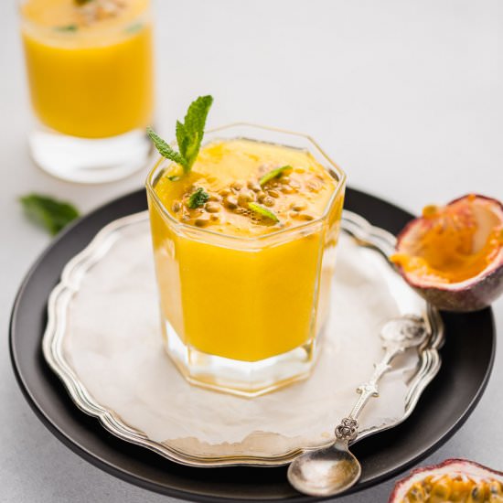 Mango Passion Fruit Smoothie