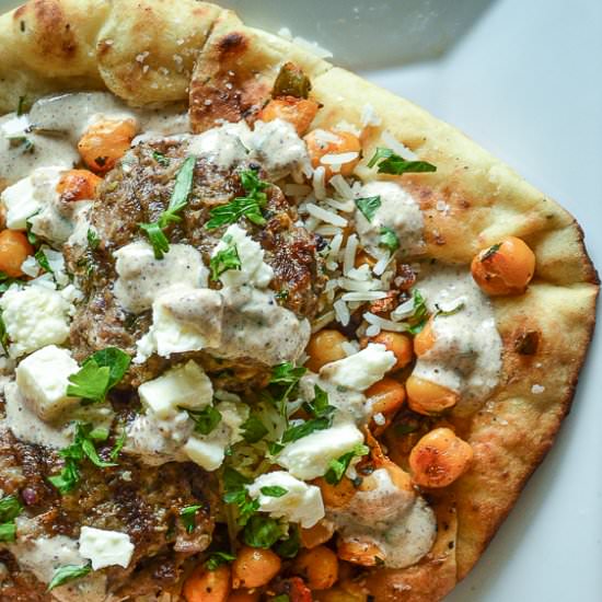 Za’atar Chicken Flatbreads