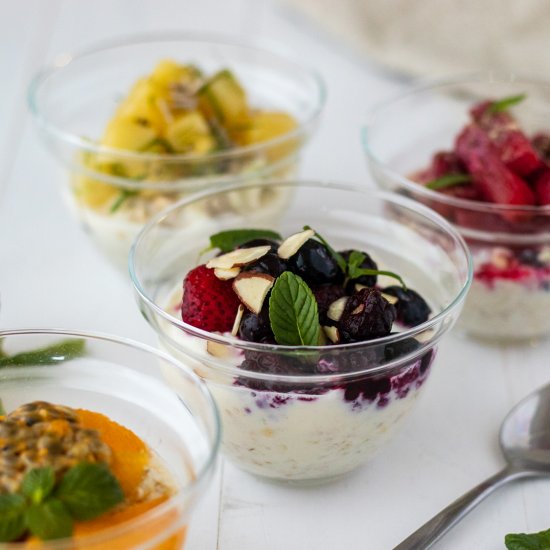 Simple bircher muesli