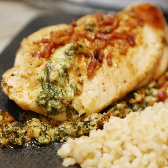 Spinach Stuffed Chicken Breast