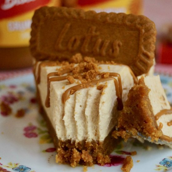 Vegan Biscoff Cheesecake