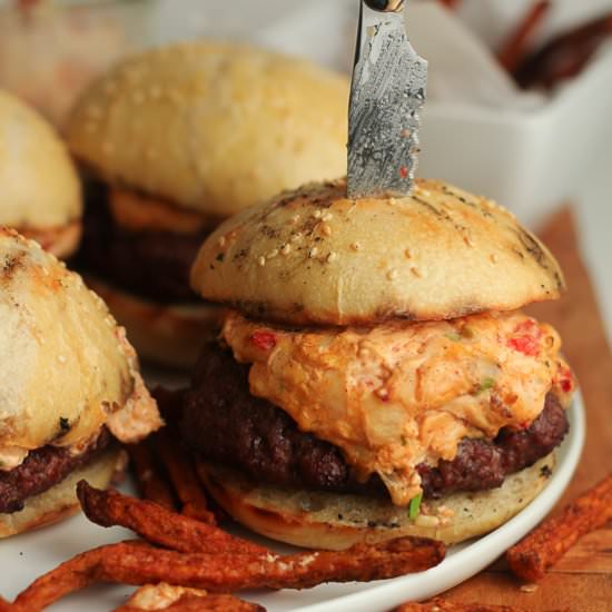 Pimento Cheese Burgers