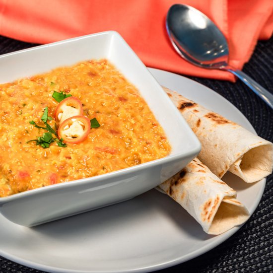 Indian Red Lentil Dal