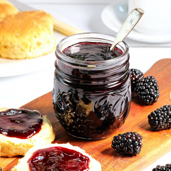 Easy Seedless Blackberry Jam