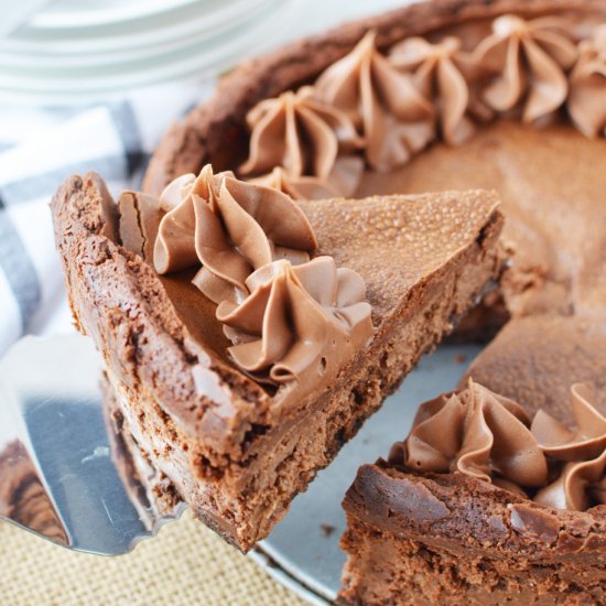 CHOCOLATE MOUSSE CHEESECAKE