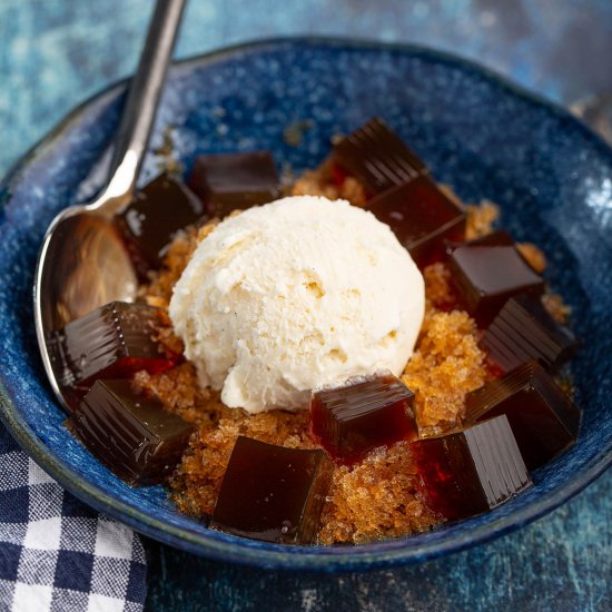 Coffee Granita and Jelly