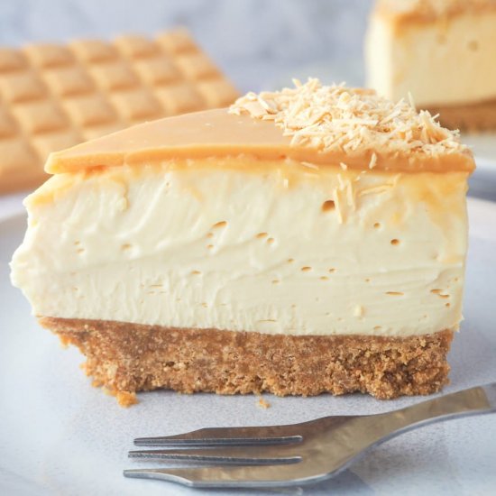 Caramilk Cheesecake