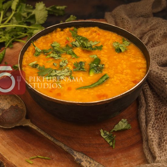 Bengali Masoor Dal with Onions