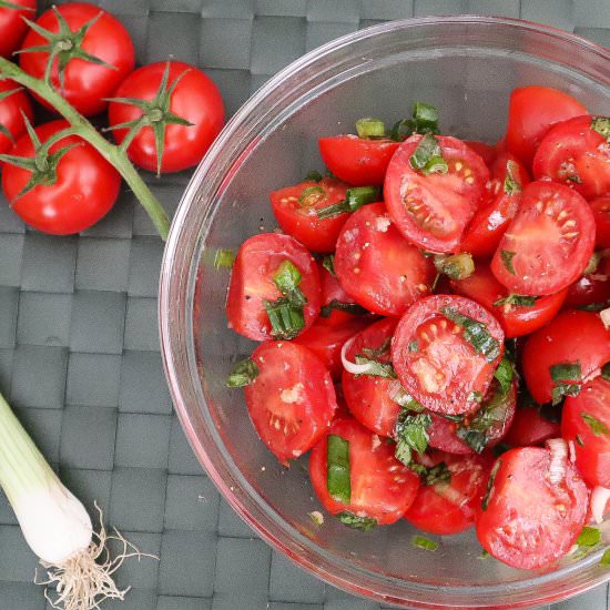 Healthy Cherry Tomato Salad