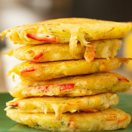 Savory & Crispy Vegetable Pancakes