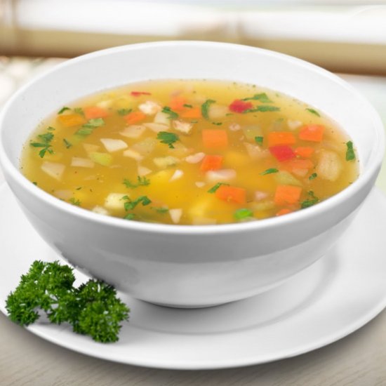 Mix Vegetable Soup for Babies