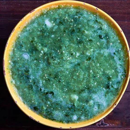 Fresh Tomatillo Salsa Verde