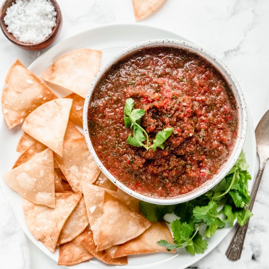 5 Minute Fresh Tomato Salsa