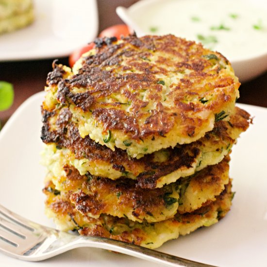 Healthy Zucchini Fritters