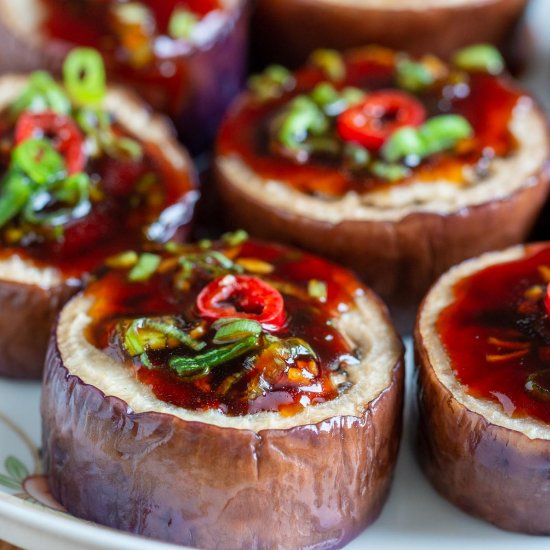 Chinese Eggplant with Garlic Sauce