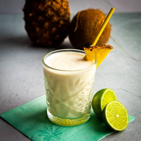 Easy Peasy Pina Colada (Vegan)