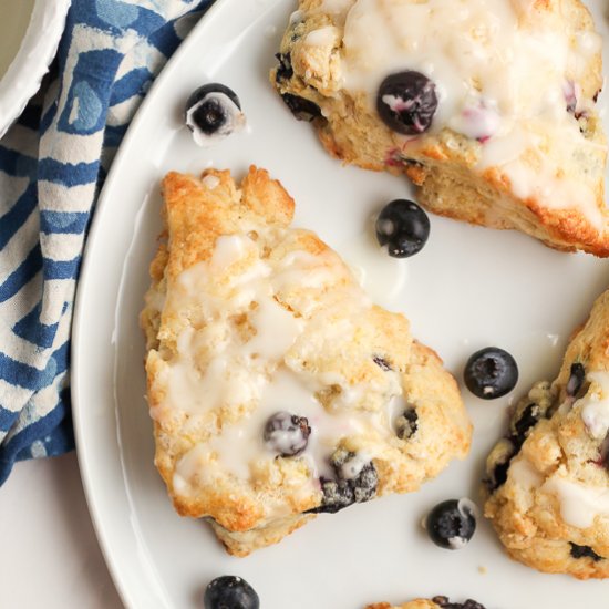 Best Blueberry Lemon Scones