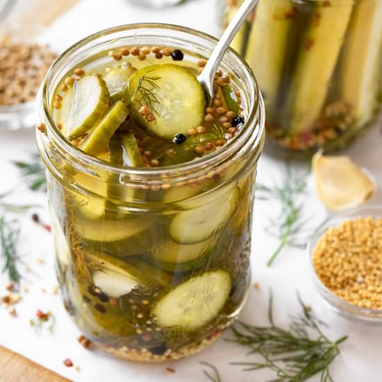 Refrigerator Dill Pickles