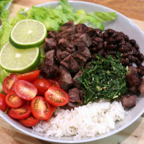 Chimichurri Steak Rice Bowl