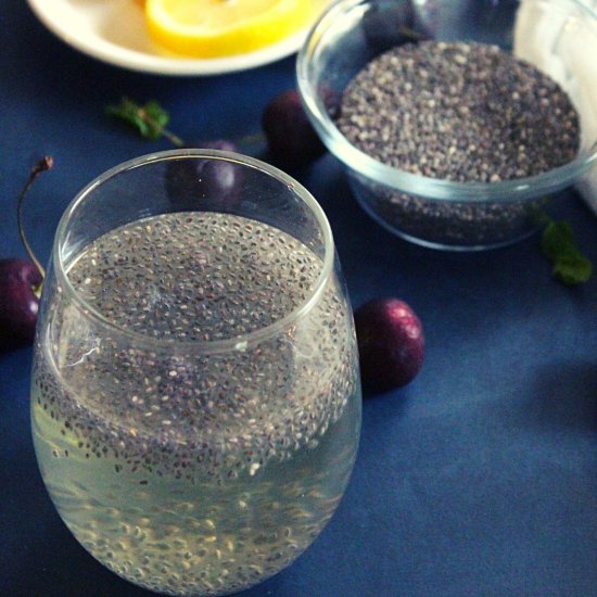 chia seeds water weight loss drink