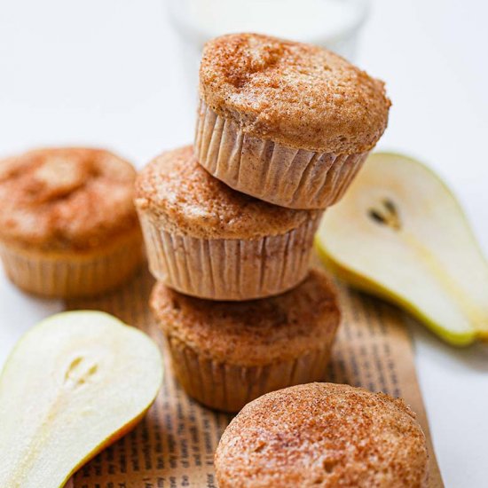 Spiced Pear Muffins