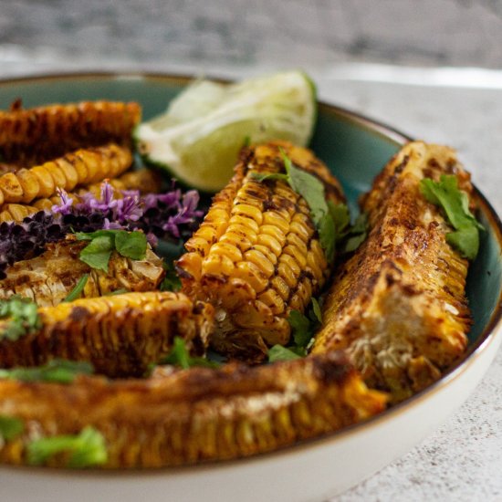 Easy Vegan Corn Ribs