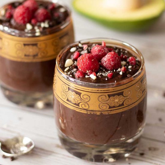 Vegan Chocolate Avocado Pudding