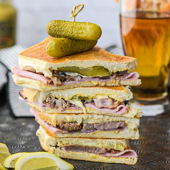 Mojo Roasted Pork Cuban Sandwich