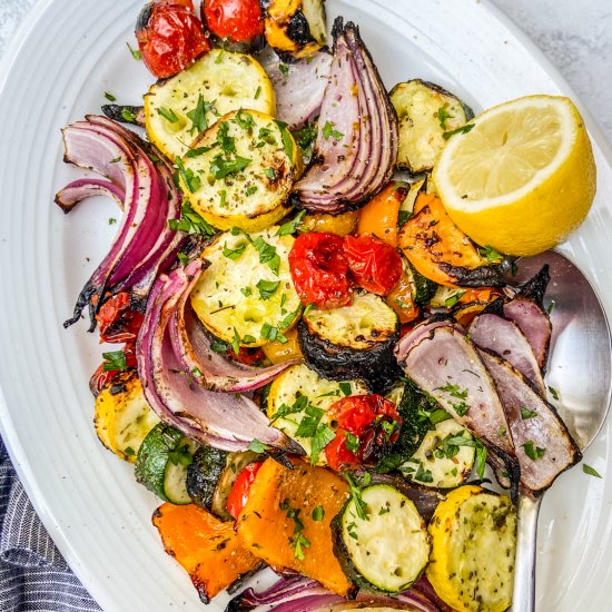 Grilled Mediterranean Veggies