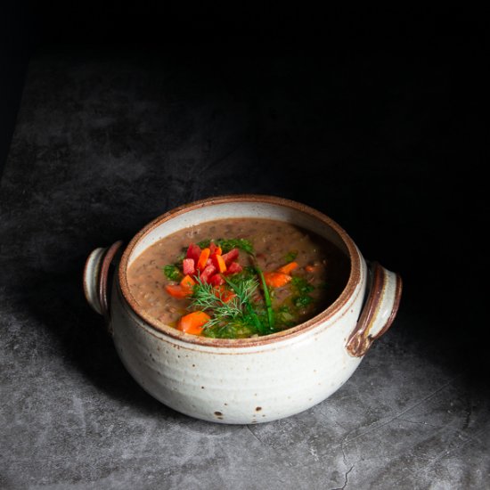 Lentil and Bean Stew With Gremolata