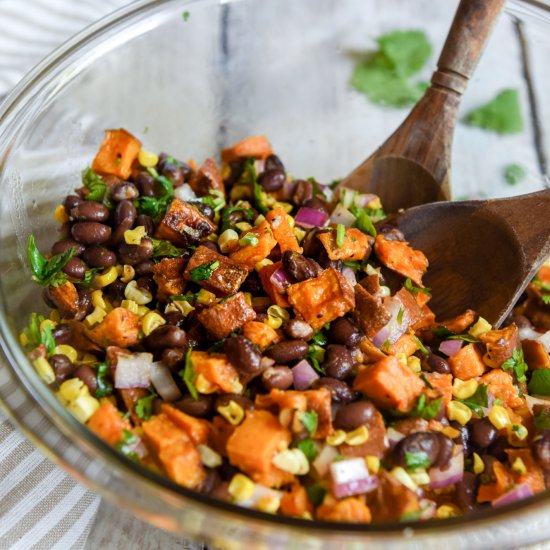 Sweet Potato Black Bean Salad