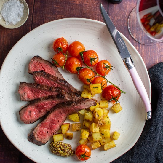 Red Wine Marinated Steak