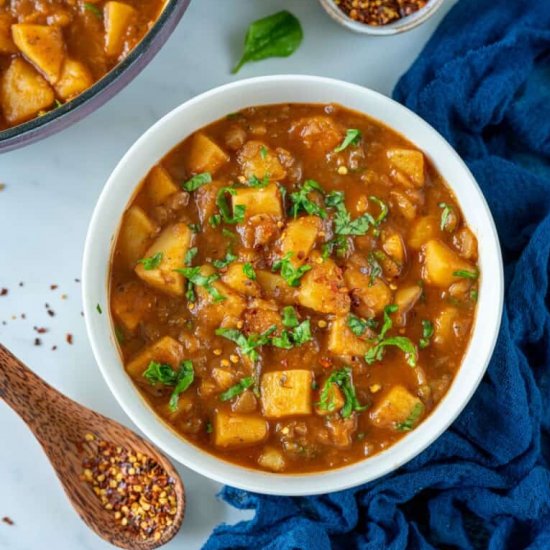 Potato Goulash Recipe – Vegan