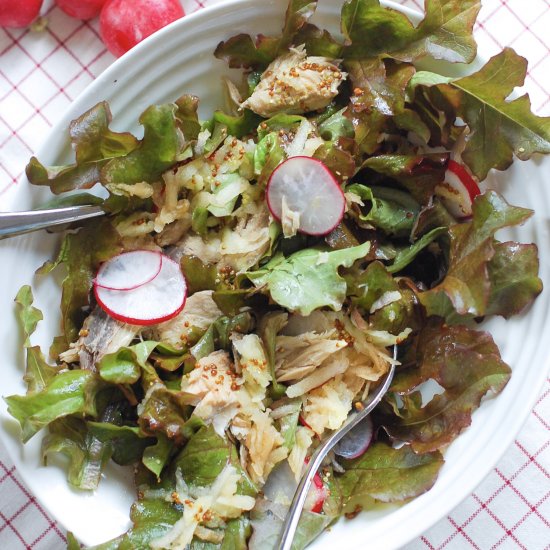 Tinned Mackerel Salad