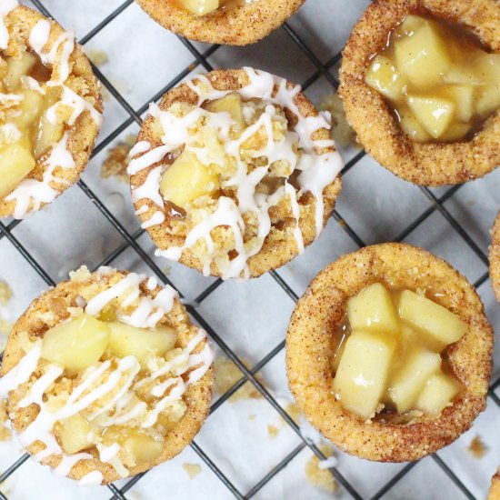 Snickerdoodle Apple Pie Bites