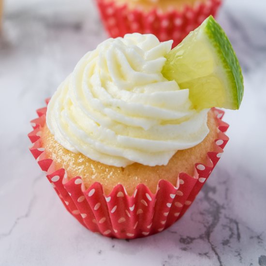 Mini Margarita Cupcakes