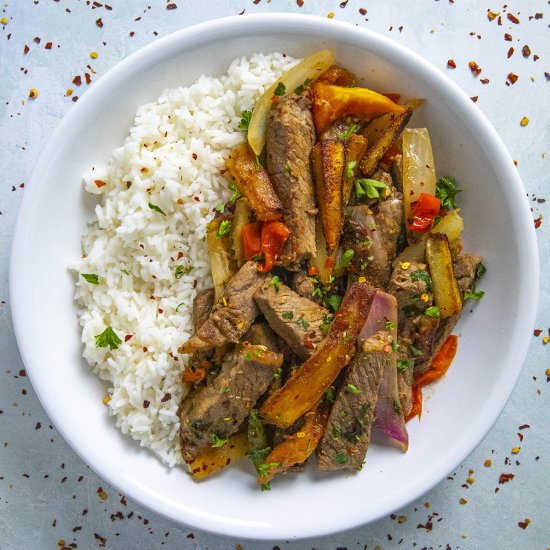 Lomo Saltado – Peruvian Stir Fry