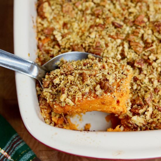 Vegan Sweet Potato Casserole