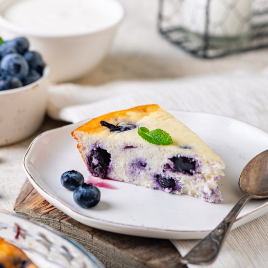 Blueberry Breakfast Casserole